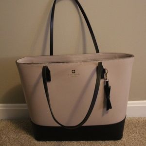 Kate Spade Black and Tan Tote